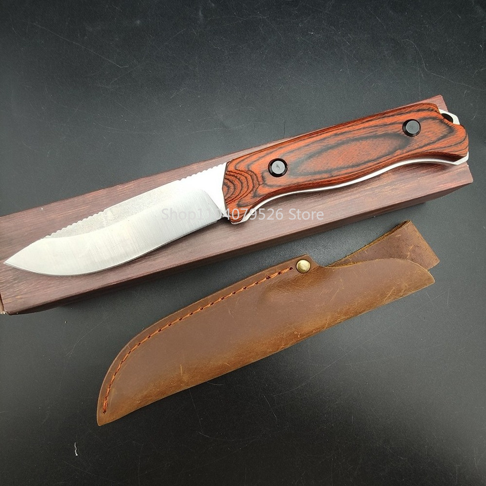 Edc Carry Knife - Cuchillo fijo BM 15002 Saddle Mountain