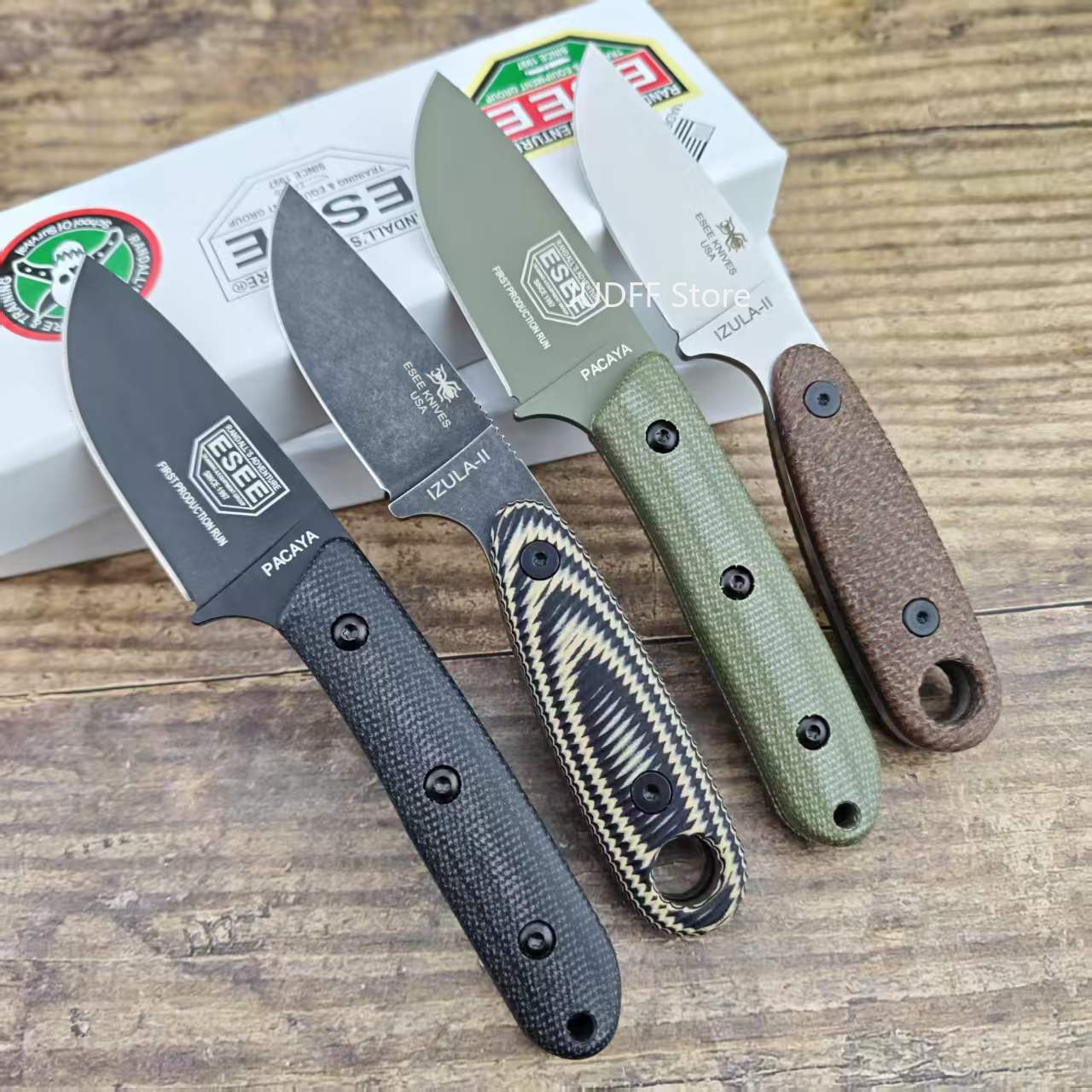 Edc Everyday Carry Knives - Cuchillo Fijo para Exteriores ESEE IZULA/PACAYA,