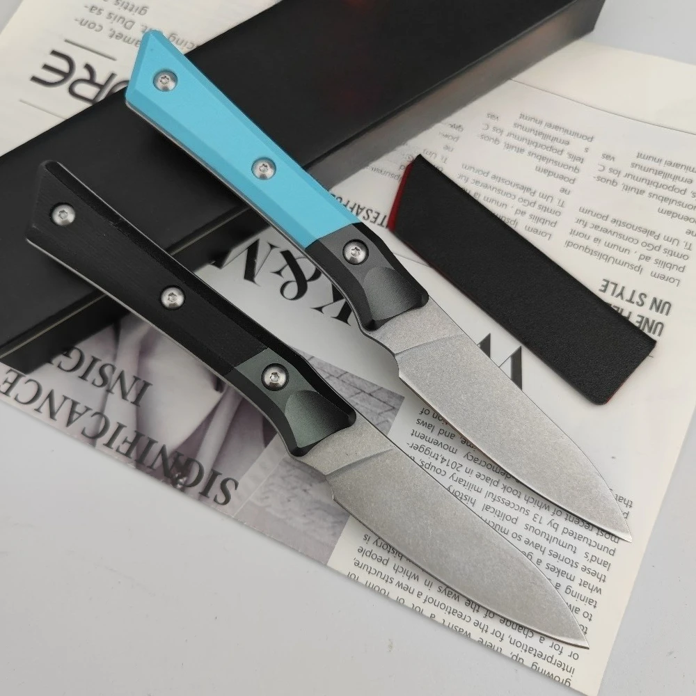 Edc Carry Knife - Cuchillo multiusos 3500B con funda, ideal
