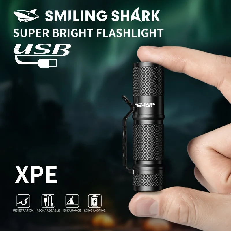 Nueva linterna ultrapotente LE - Edc Carry Clip reseña y precio
