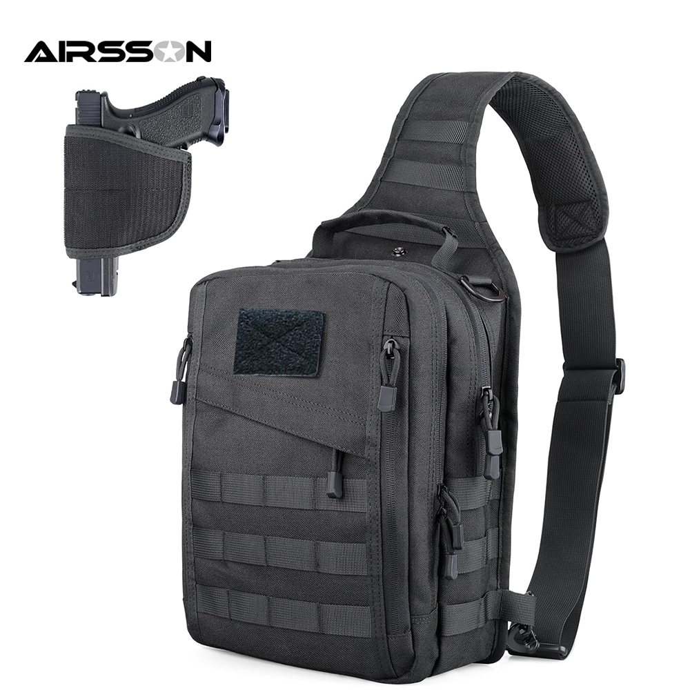 Mochila táctica con eslinga, f - Edc Concealed Carry Sling Bag reseña y precio