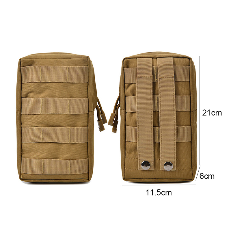 Bolsa táctica militar Oxford 6 - Edc Carry Fanny Pack reseña y precio