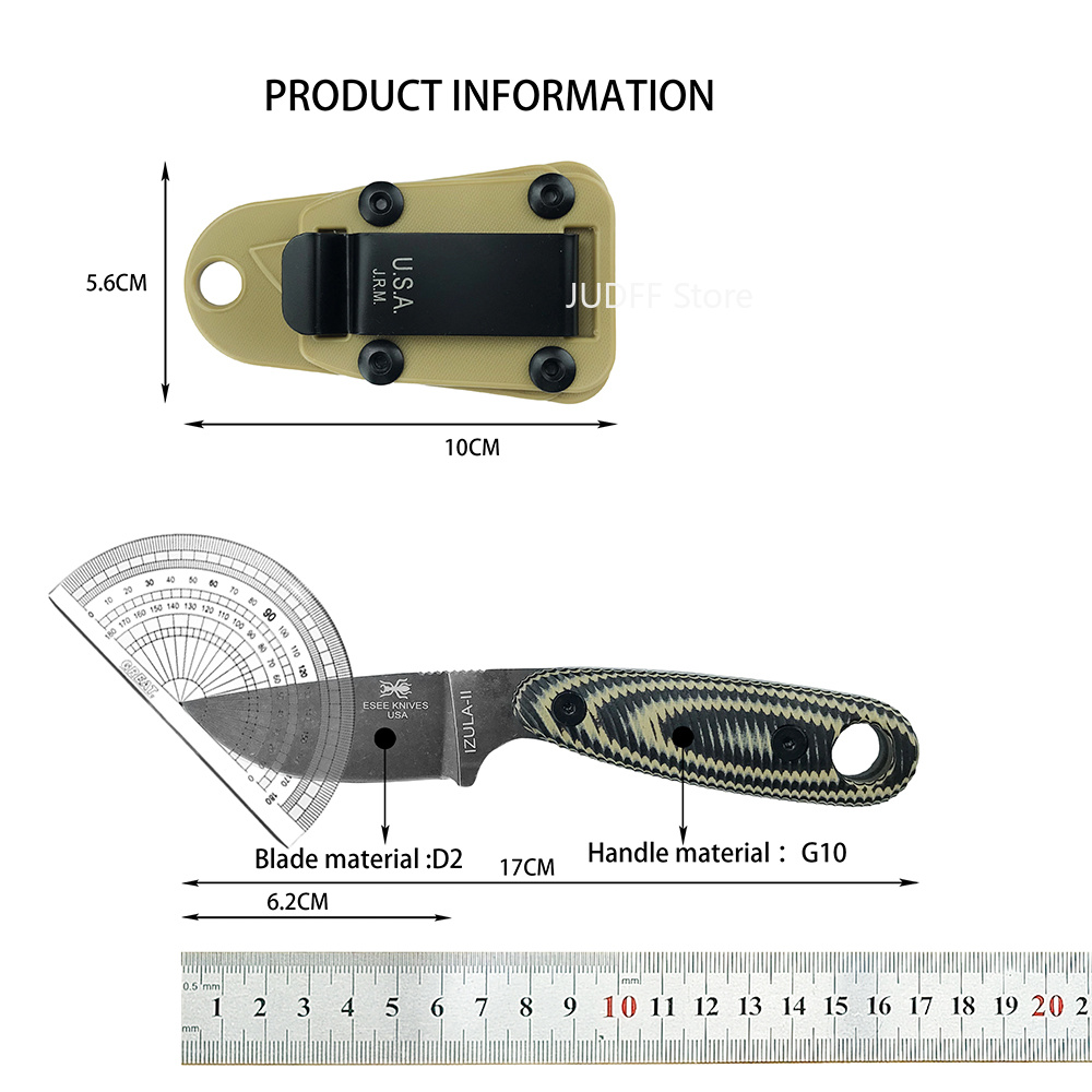 Cuchillo Fijo para Exteriores  - Edc Everyday Carry Knives reseña y precio
